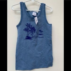 Gap kids summer tank top shirts size 6-7